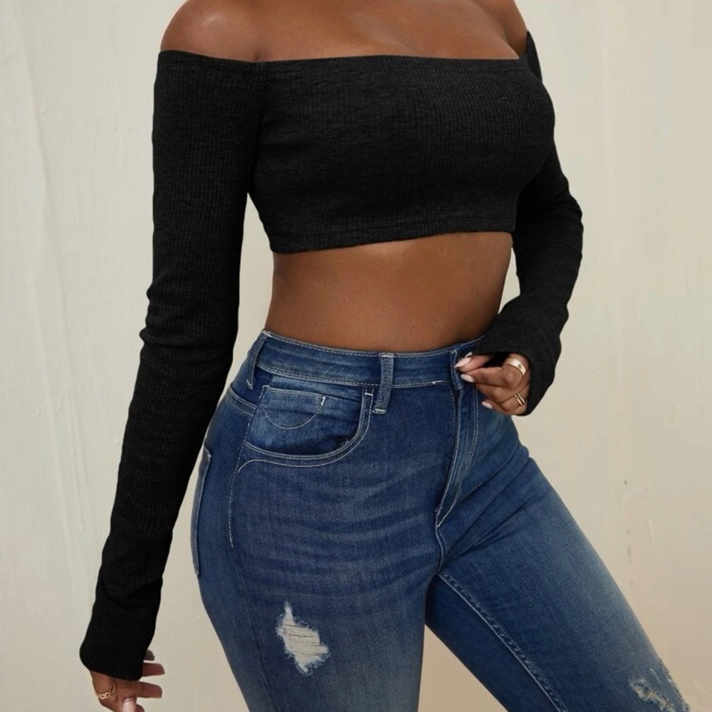 ribbed crop top